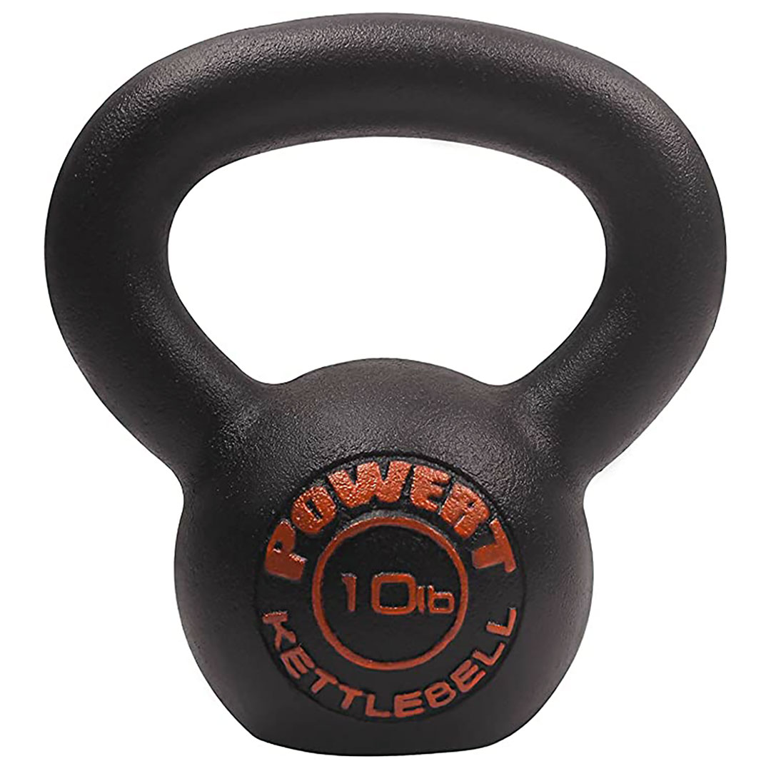 POWERT Cast Iron Kettlebell (LB) - DDG Fitness and Home Gym Equipment